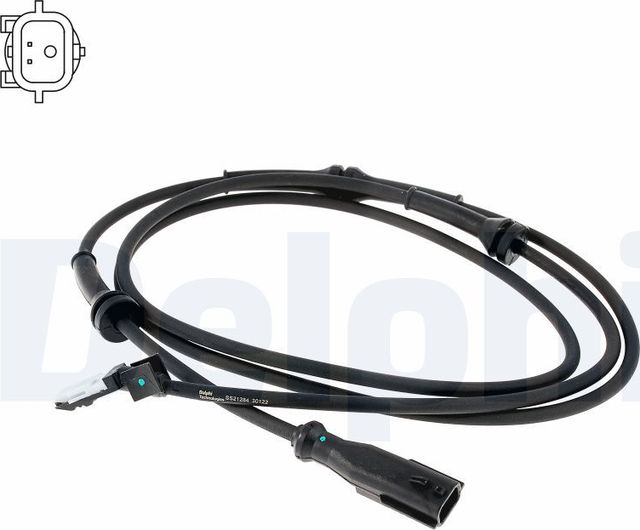 Датчик ABS Delphi. Артикул SS21284-12B1