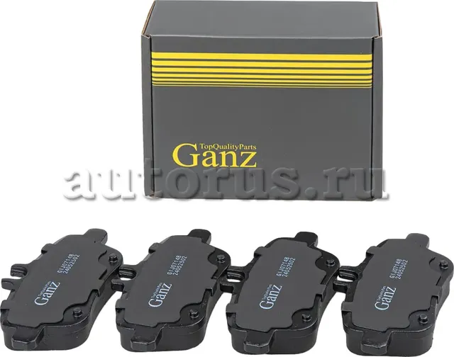 Колодки задние MB A-W176/ B-W242/246/ CLA-C117/X117/X156/SLC-R172 GANZ GIJ07148 Ganz. Артикул GIJ07148