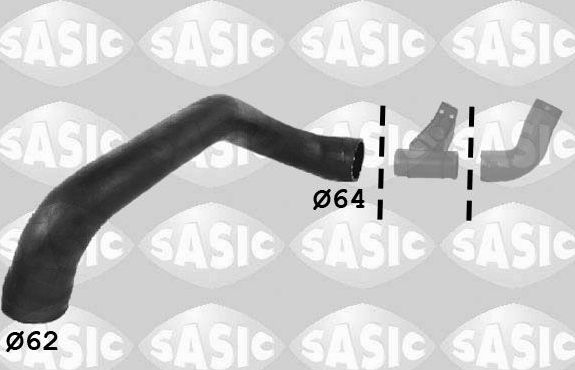 Патрубок интеркулера Sasic. Артикул 3336091