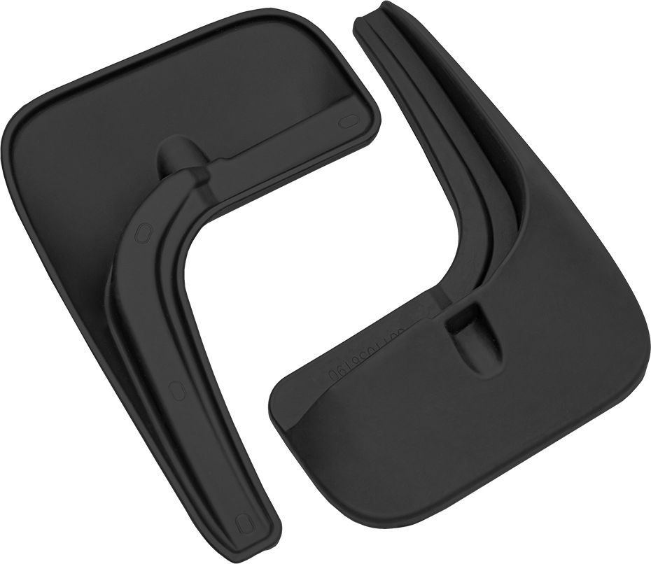 Брызговики Rezkon резиновые задняя пара для Chery Tiggo 7 2017-2020. Артикул 6011036190