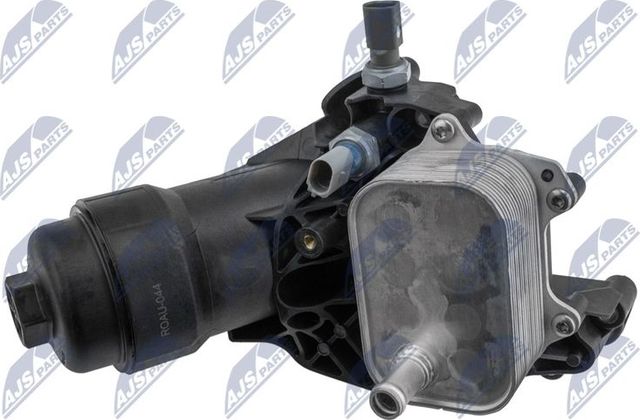 Радиатор масляный (маслоохладитель) для двигателя NTY для Audi A6 IV (C7) 2013-2018. Артикул CCL-AU-044