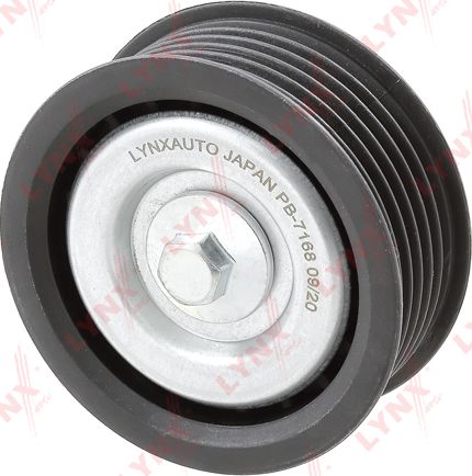 Направляющий (ведущий) ролик приводного поликлинового ремня LYNXauto. Артикул PB-7168