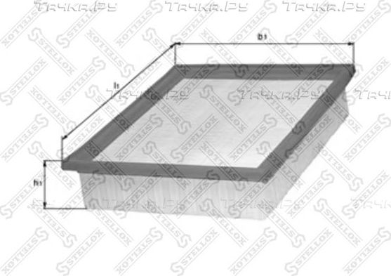Воздушный фильтр Stellox. Артикул 71-01573-SX