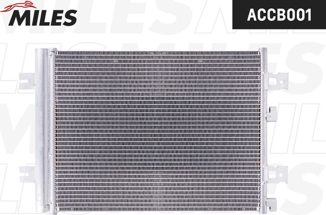 Радиатор кондиционера (конденсатор) Miles для Dacia Logan I 2005-2012. Артикул ACCB001