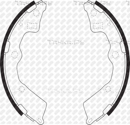 Тормозные колодки NiBK. Артикул FN0618