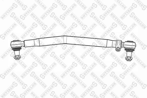 Рулевая тяга продольная Stellox для MAN L2000 1995-2005. Артикул 84-35507-SX