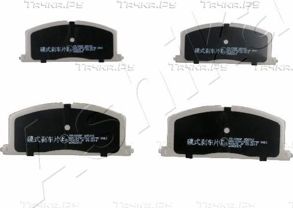 Тормозные колодки ASHIKA передние для Toyota MR2 II (W20) 1992-1995. Артикул 50-02-235
