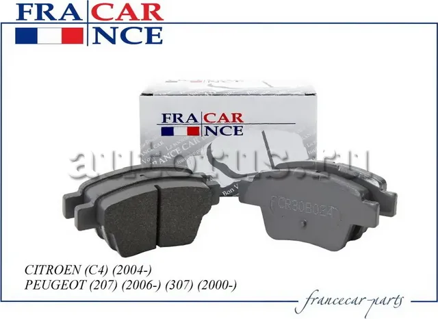 Колодка дискового тормоза зад (Francecar). Артикул FCR30B024