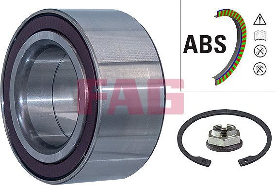 Ступичный подшипник (комплект) Fag. Артикул 713 6204 20