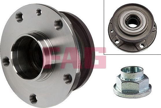 Ступичный подшипник (комплект) Fag задний для Alfa Romeo 166 I 1998-2007. Артикул 713 6062 90