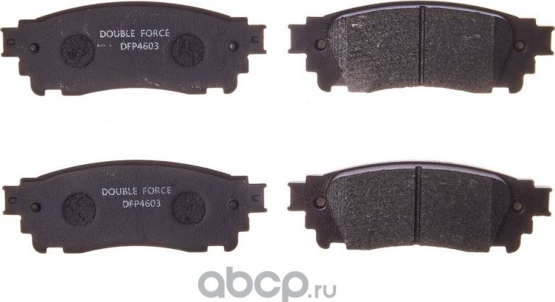 Колодки тормозные дисковые Double Force Double Force. Артикул DFP4603