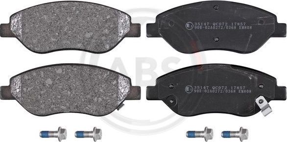 Тормозные колодки ABS передние для Fiat Tipo 356 2016-2026. Артикул 35147