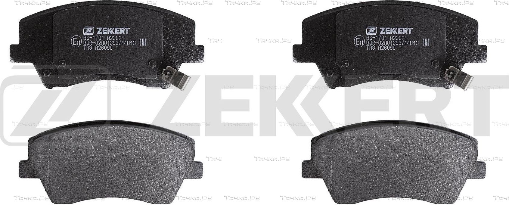 Тормозные колодки Zekkert. Артикул BS-1701