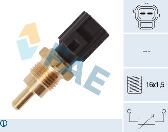Датчик температуры охлаждающей жидкости FAE для Mitsubishi Galant VIII 1996-2004. Артикул 33311