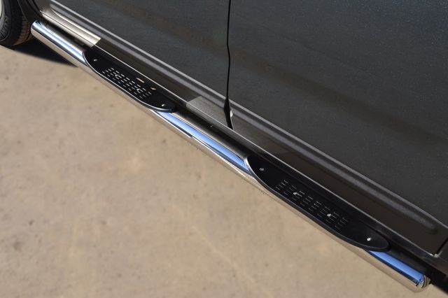 Защита порогов RusStal труба d76 с накладкой (вариант 3) для Kia Sorento II рестайлинг 2012-2026. Артикул KIT-0012693