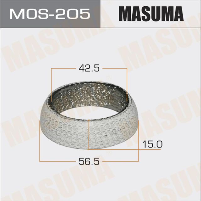 Прокладка глушителя Masuma для Mitsubishi ASX I 2010-2026. Артикул MOS-205