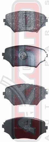 Тормозные колодки Akyoto Packing AKYOTO. Артикул AKD-1447