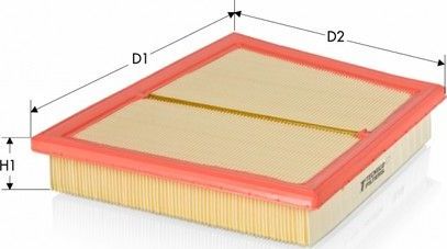 Воздушный фильтр  Tecneco Filters для Jaguar E-Pace 2017-2026. Артикул AR29006PM