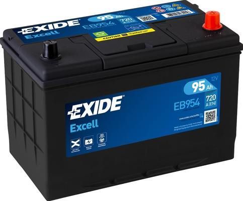 Аккумулятор Exide Excell ** для Toyota Corona VII (T140, T150, T160) 1984-1988. Артикул EB954