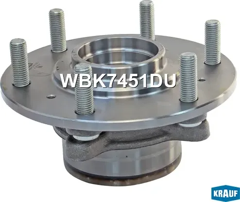 Ступица в сборе Krauf. Артикул WBK7451DU