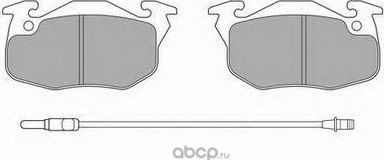 Колодки тормозные дисковые (Simer) Simer. Артикул 309