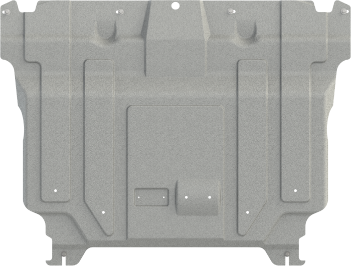 Защита алюминиевая Шериф (3 мм) для КПП Kaiyi X7 Kunlun 2023-2026. Артикул 51.6235