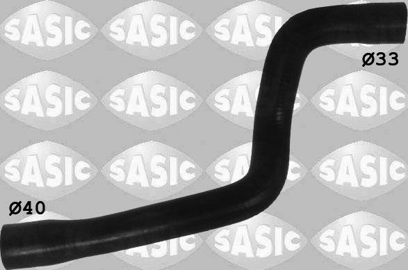 Патрубок радиатора (системы охлаждения) Sasic. Артикул 3406190