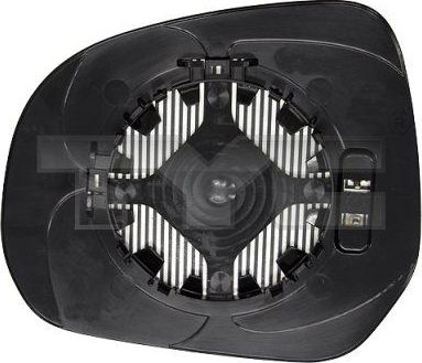 Зеркальное стекло бокового зеркала TYC правое для Suzuki Splash I 2008-2015. Артикул 325-0119-1