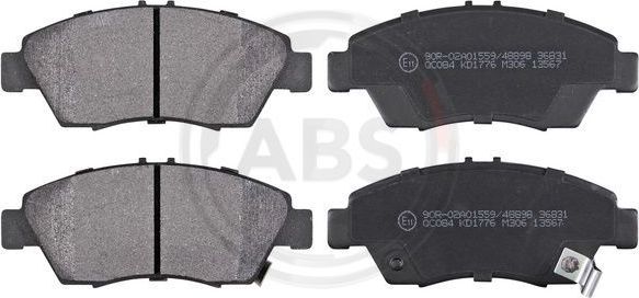 Тормозные колодки ABS. Артикул 36831