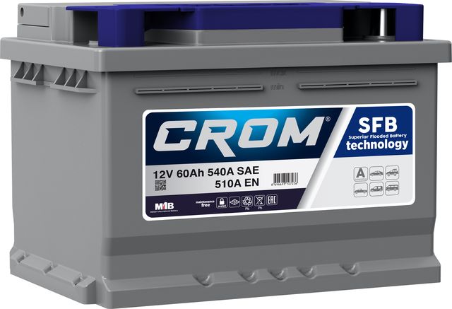 АККУМУЛЯТОР (Crom). Артикул LB260051A