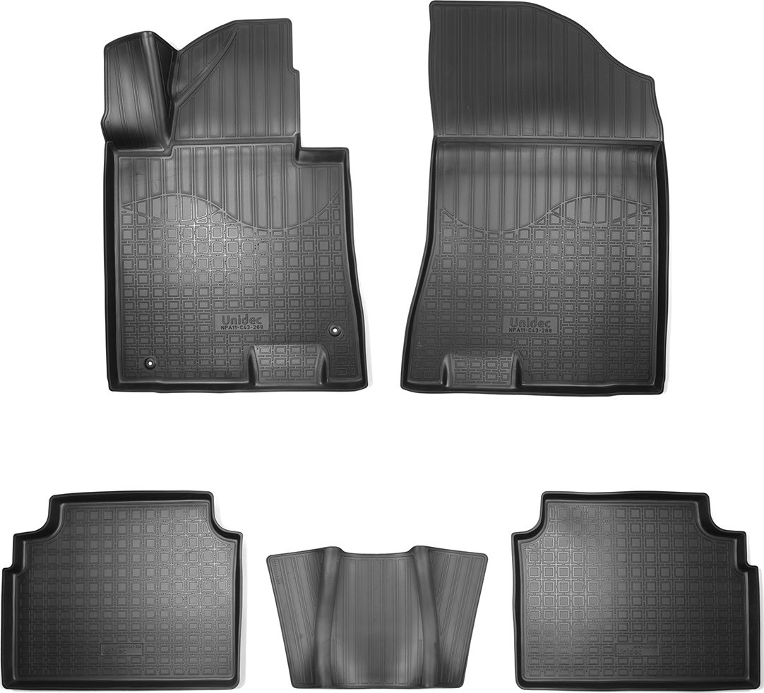 Коврики 3D Норпласт для салона Kia K5 2020-2026. Артикул NPA11-C43-268