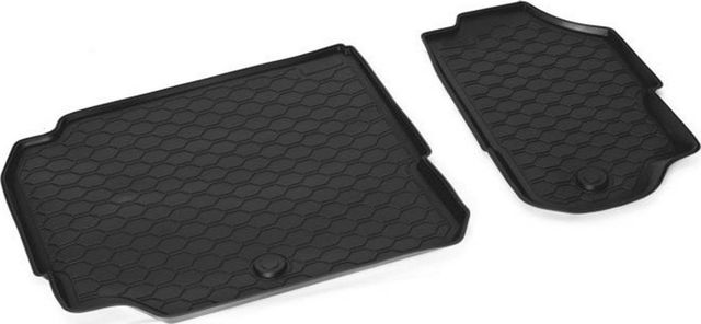 Коврики Rival для салона (3-й ряд) Skoda Kodiaq (7 мест) 2017-2026. Артикул 15105004