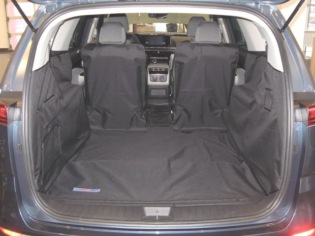 Защитный чехол AUTOSMSTUDIO "Standart" в багажник автомобиля для Kia Carnival IV 07.2020-2026, серый. Артикул TP-KCRII-STD-GR