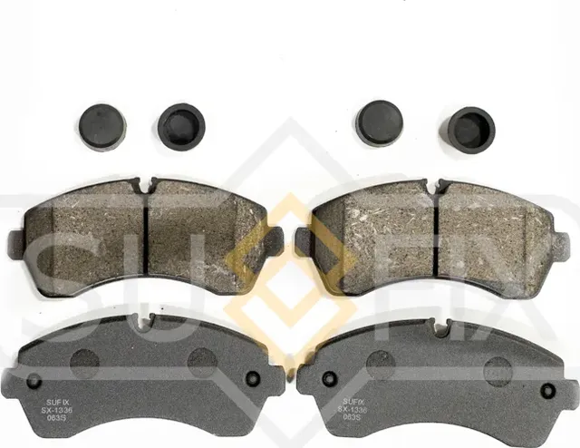 Колодки тормозные дисковые передние правые/левые MERCEDES-BENZ SPRINTER 3-t Plat (Sufix). Артикул SX1336