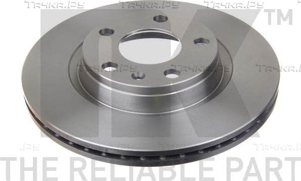 Тормозной диск NK передний для Volkswagen Passat B5 1996-2000. Артикул 344762