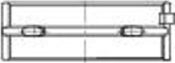 Вкладыши коренные Mahle для Mercedes-Benz Vario 1996-2013. Артикул 001 HL 21929 025