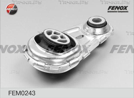 Подушка (опора) двигателя Fenox нижняя для Renault Megane IV 2010-2026. Артикул FEM0243