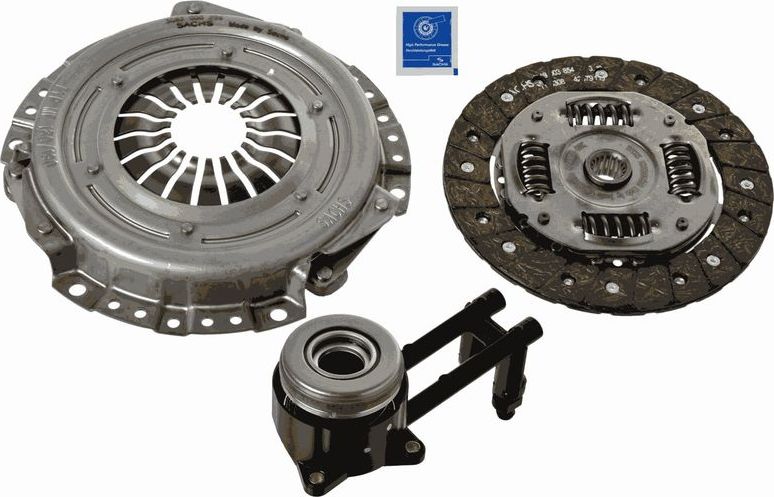 Сцепление (комплект) SACHS Kit plus CSC. Артикул 3000 990 085