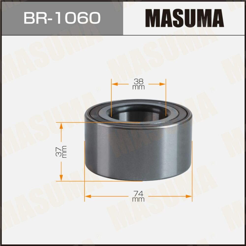 Подшипник ступичный MASUMA, KIA RIO front Masuma. Артикул BR1060