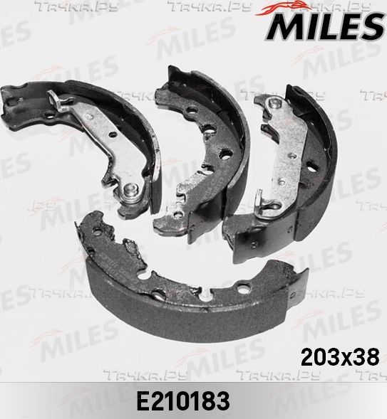 Тормозные колодки Miles для Mazda 2 I (DY) 2003-2007. Артикул E210183