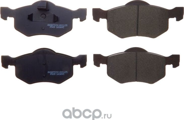 Колодки тормозные (Avantech). Артикул AV1125