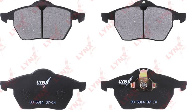 Тормозные колодки LYNXauto передние для Saab 9-3 I 1998-1998. Артикул BD-5914