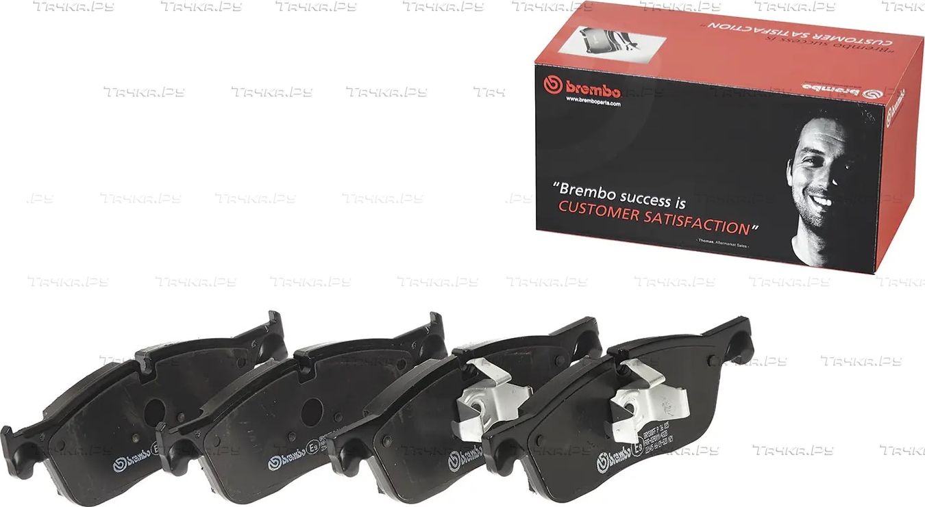 Тормозные колодки Brembo PRIME LINE передние для Jaguar XE I 2015-2026. Артикул P 36 035