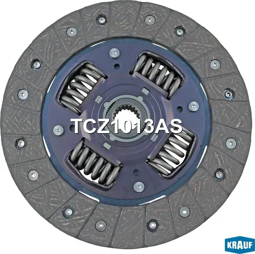 Диск сцепления (Krauf). Артикул TCZ1013AS