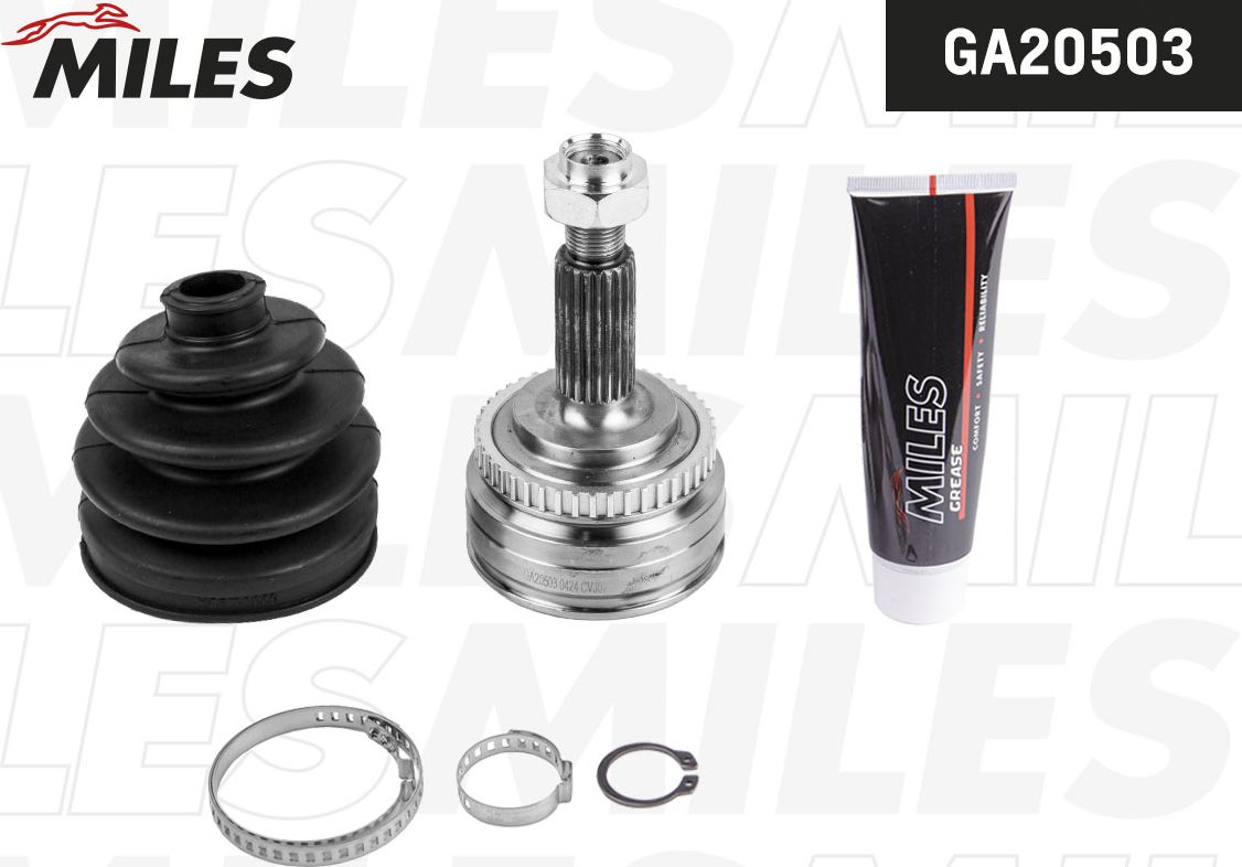 Шрус наружный (граната) Miles. Артикул GA20503