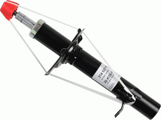 Амортизатор SACHS передний правый для Citroen C1 I 2005-2014. Артикул 314 631