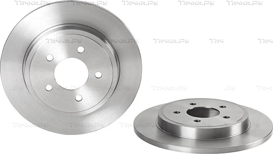 Тормозной диск Brembo PRIME LINE задний для Ford Escape I 2001-2007. Артикул 08.B412.10