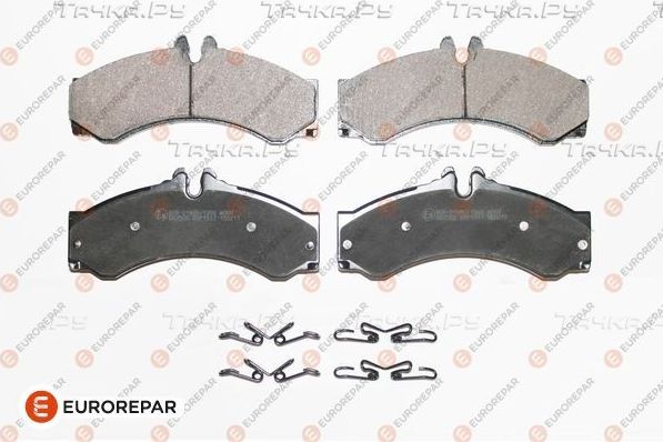 Тормозные колодки Eurorepar задние для Mercedes-Benz Vario 1996-2010. Артикул 1617276280