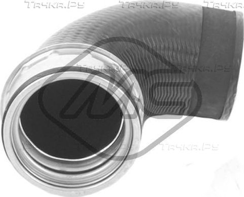 Патрубок интеркулера Metalcaucho. Артикул 09738