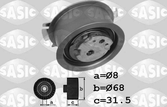 Натяжной ролик (натяжитель) ремня ГРМ Sasic. Артикул 1706090